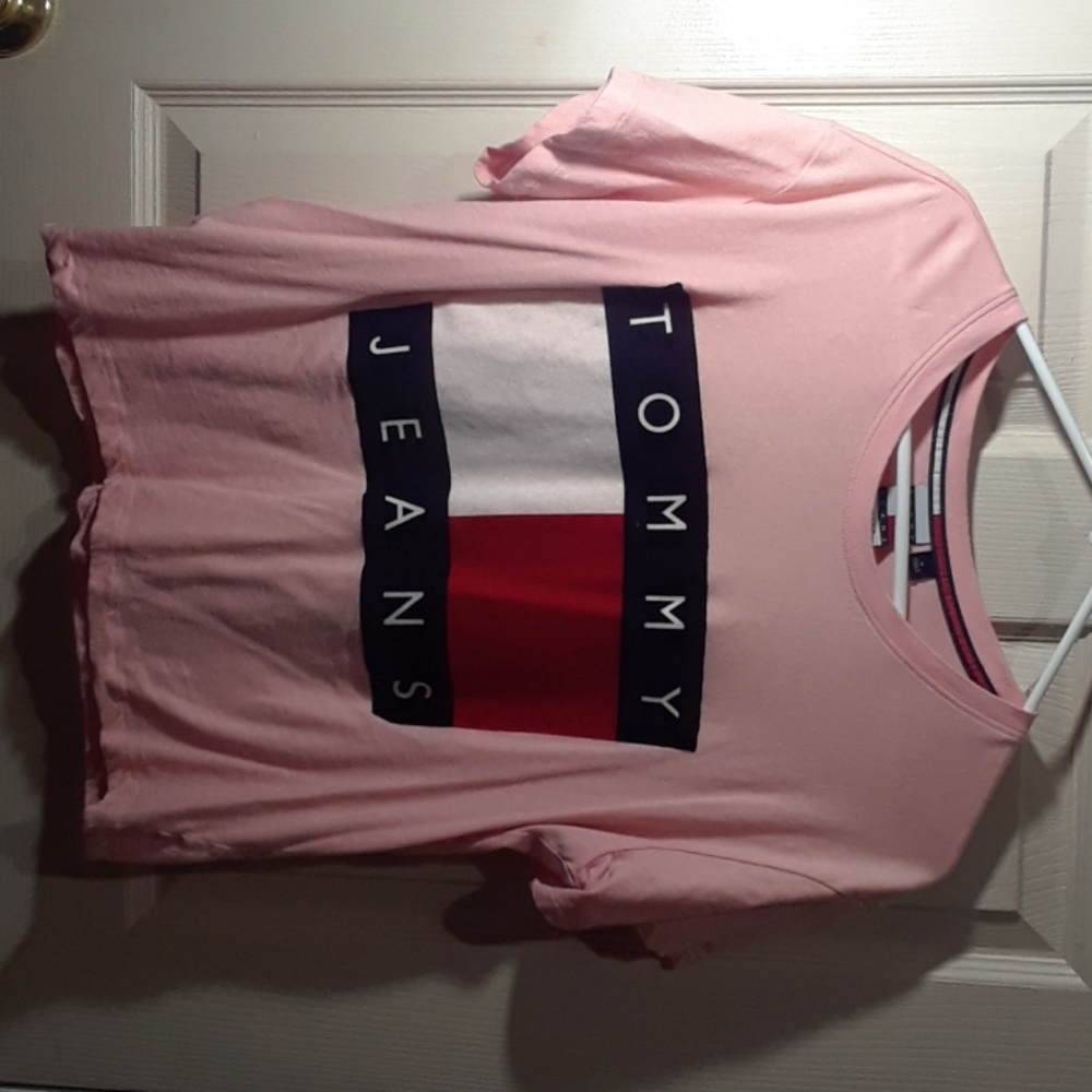 PINK TOMMY SHIRT